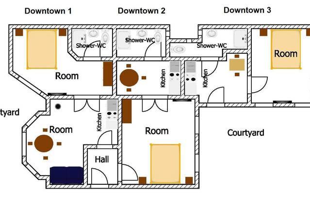 Vaci Street Downtown Apartments Budapest Rom bilde